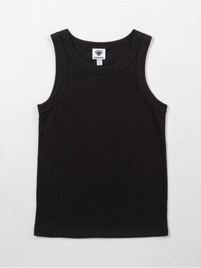 Upper Park Organic Rib Tank In Black